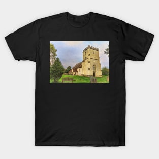 Hampstead Norreys Church Tower T-Shirt